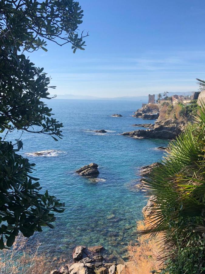 Romantic Garden Sea View Nervi Cenova Dış mekan fotoğraf